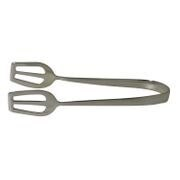 Sandwich Tongs, flat edge, Silver Plate