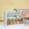 Refrigerator Egg Storage Box; Side Door Multi-layer Egg Tray For Refrigerator; Anti-fall Egg Tray; Kitchen Egg Rack