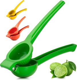 Simple Craft Lemon Squeezer - Single Bowl (Color: GRN)